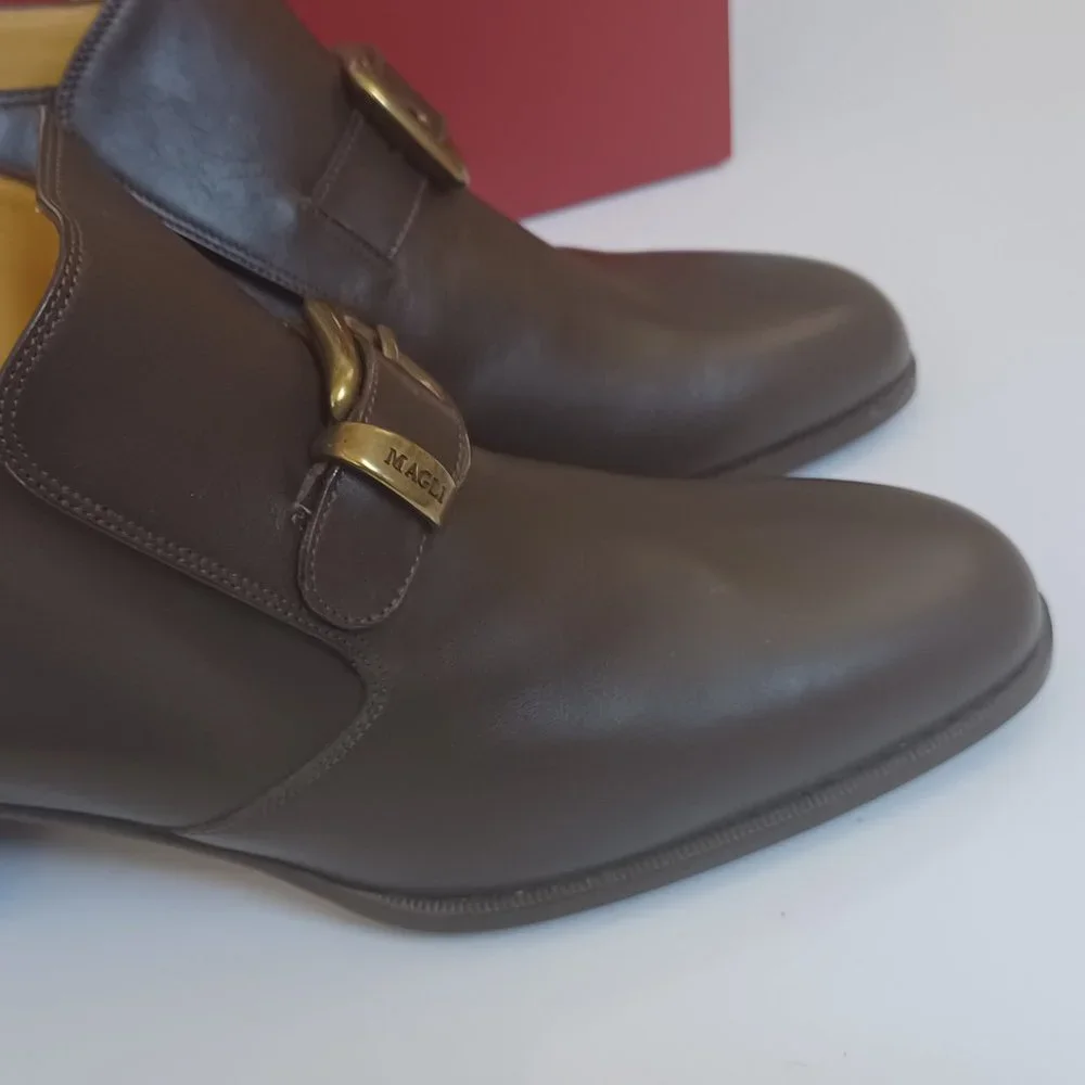 New Bruno Magli Genuine Leather Boots